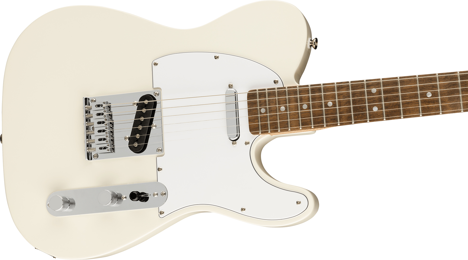 Squier Tele Affinity 2021 2s Lau - Olympic White - Televorm elektrische gitaar - Variation 2