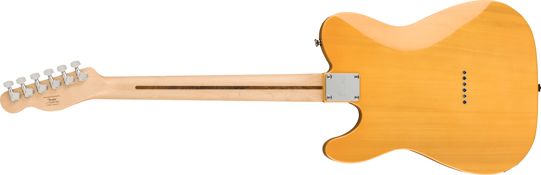 Squier Tele Affinity 2021 2s Mn - Butterscotch Blonde - Televorm elektrische gitaar - Variation 1