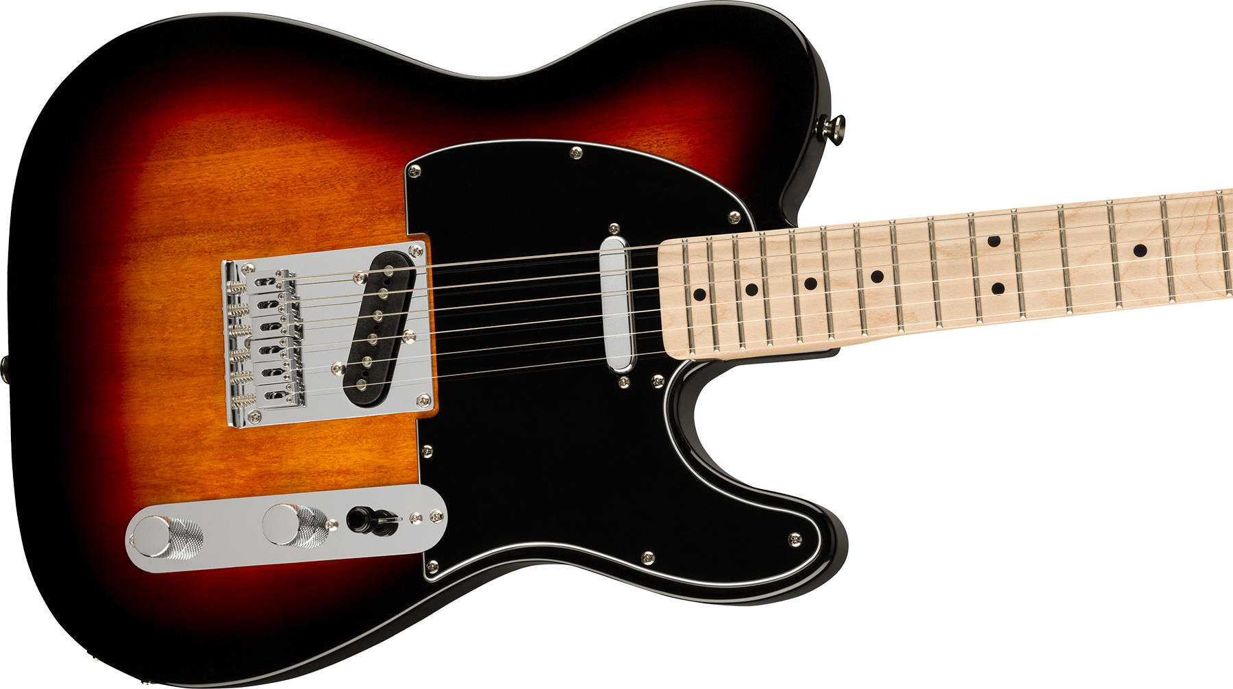 Squier Tele Affinity 2021 2s Mn - 3-color Sunburst - Televorm elektrische gitaar - Variation 2