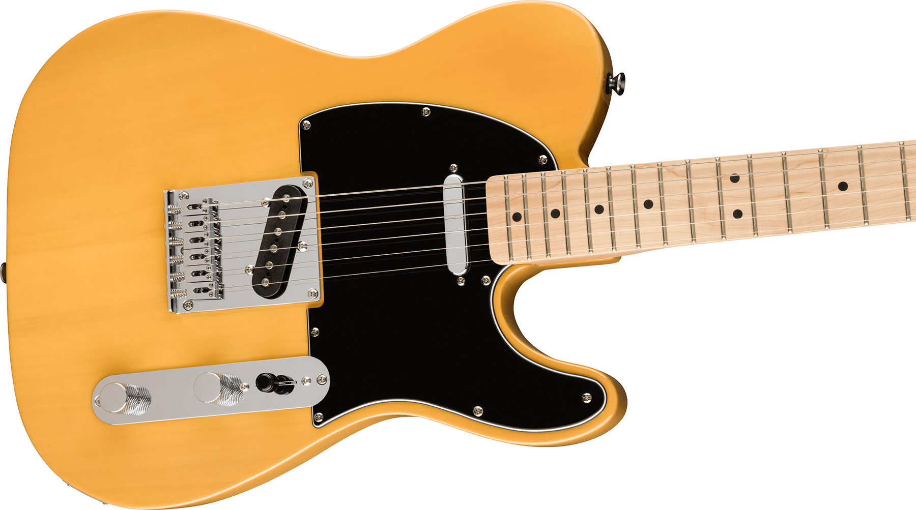 Squier Tele Affinity 2021 2s Mn - Butterscotch Blonde - Televorm elektrische gitaar - Variation 2