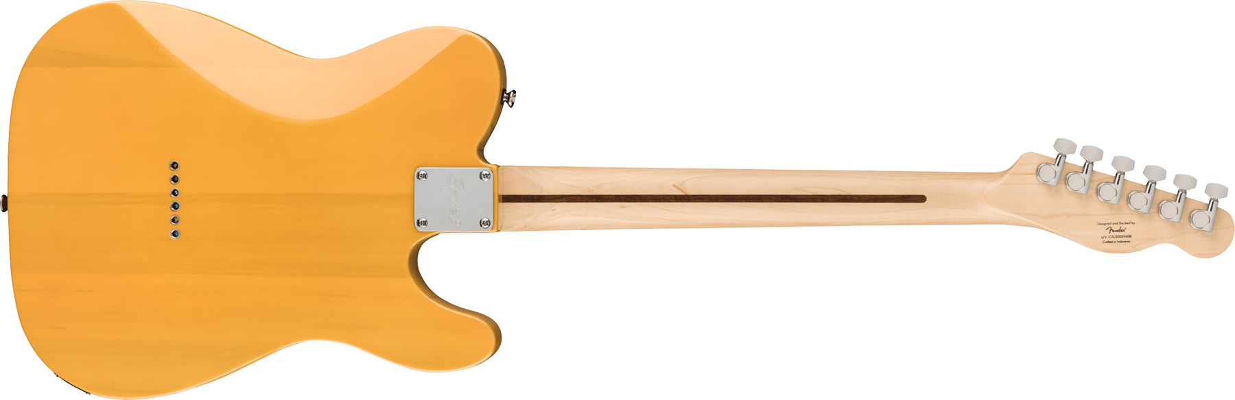 Squier Tele Affinity Gaucher 2021 2s Mn - Butterscotch Blonde - Linkshandige elektrische gitaar - Variation 1