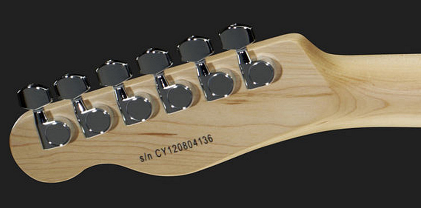 Squier Tele Affinity Series Mn - Black - Televorm elektrische gitaar - Variation 3