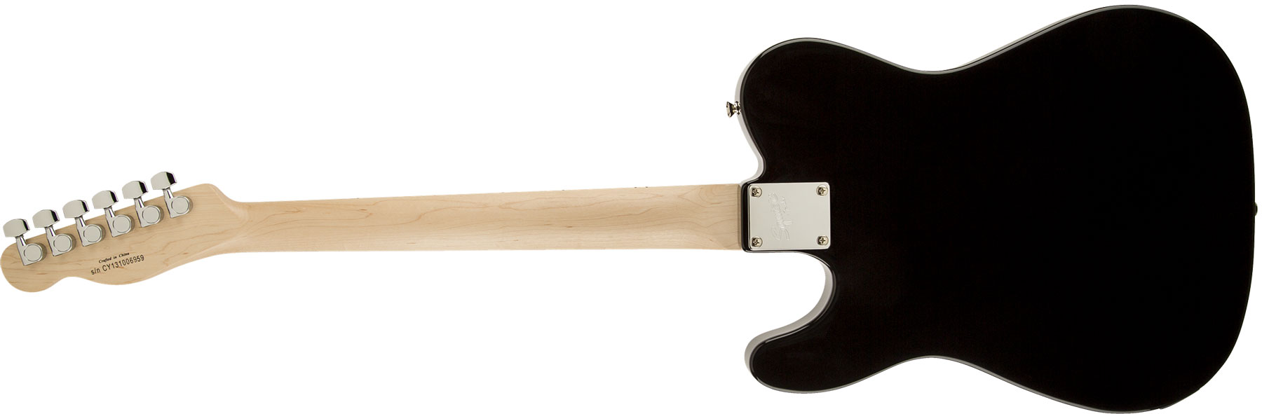 Squier Tele Affinity Series Mn - Black - Televorm elektrische gitaar - Variation 4