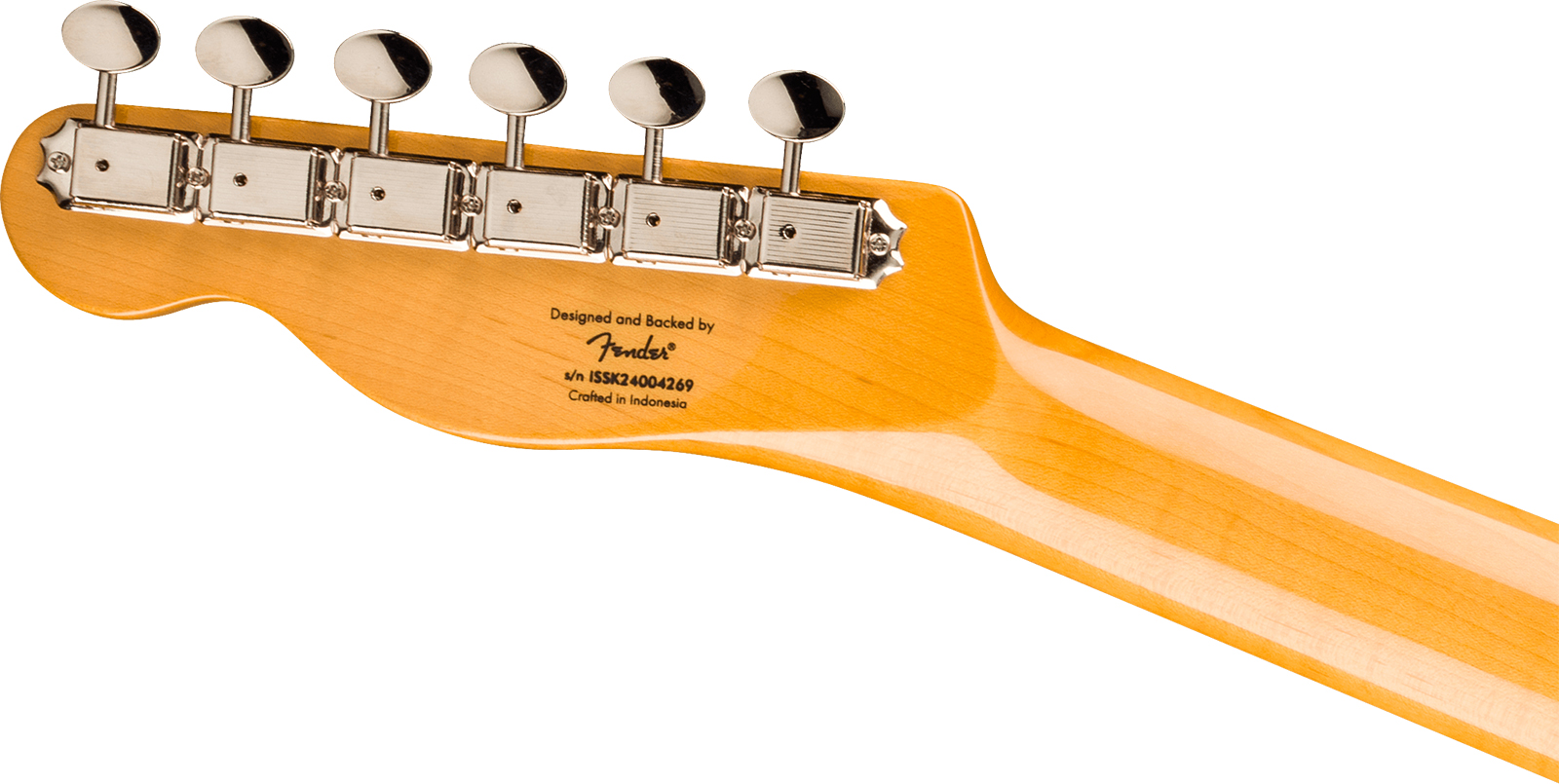 Squier Tele Classic Vibe Fsr Ltd 2s Ht Lau - Aztec Gold - Televorm elektrische gitaar - Variation 3