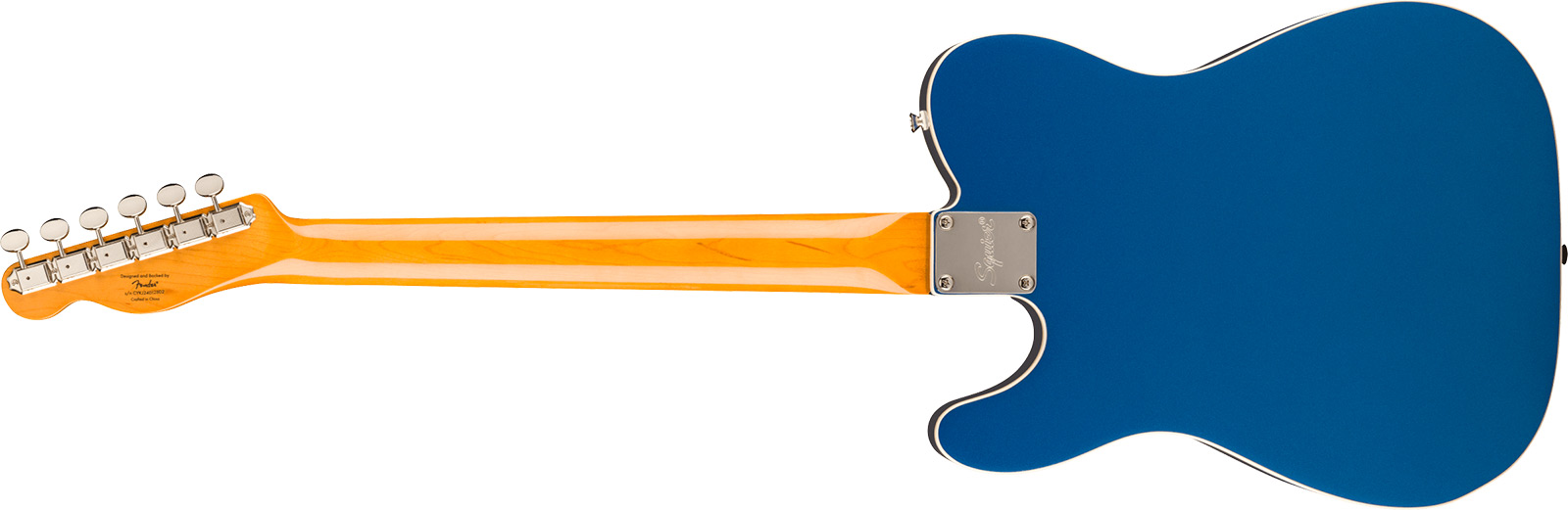 Squier Tele Custom Bigsby Classic Vibe Sh Trem Lau - Lake Placid Blue - Televorm elektrische gitaar - Variation 1