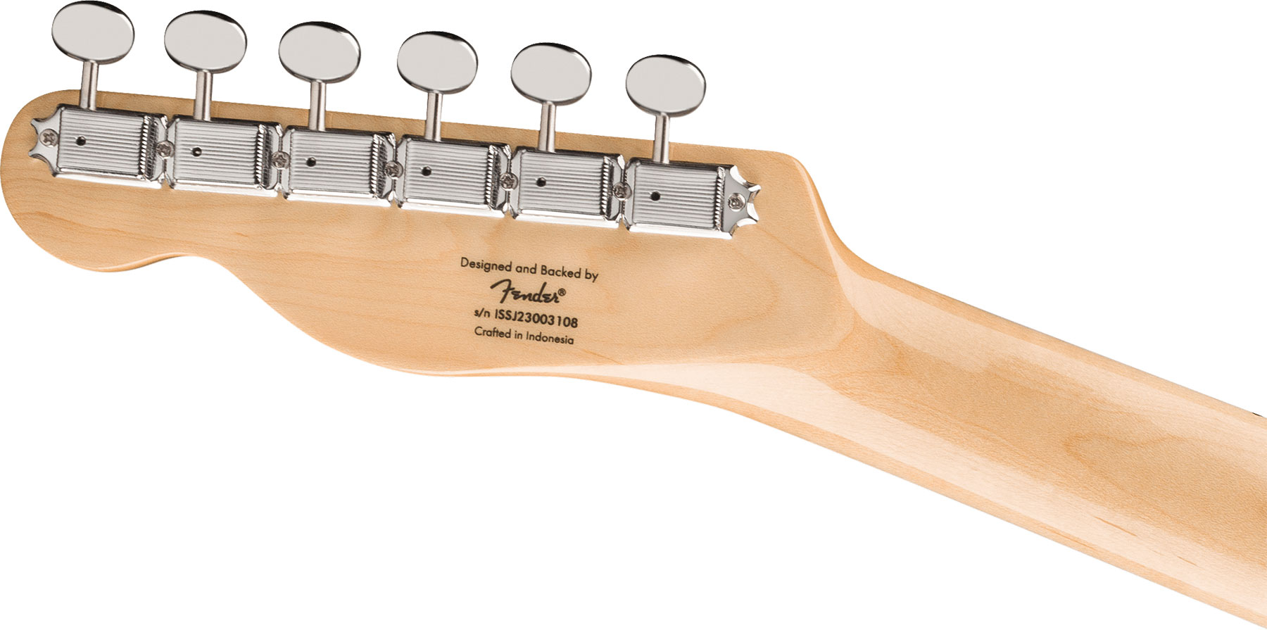 Squier Tele Sj Offset Paranormal 2s Ht Lau - Ice Blue Metallic - Retro-rock elektrische gitaar - Variation 3