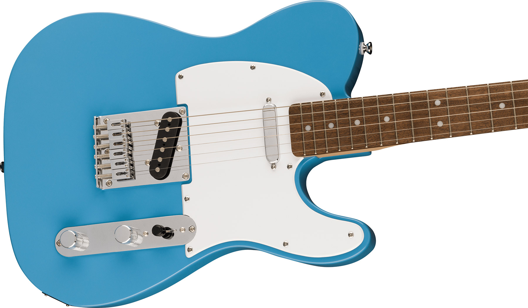 Squier Tele Sonic 2s Ht Lau - California Blue - Televorm elektrische gitaar - Variation 2