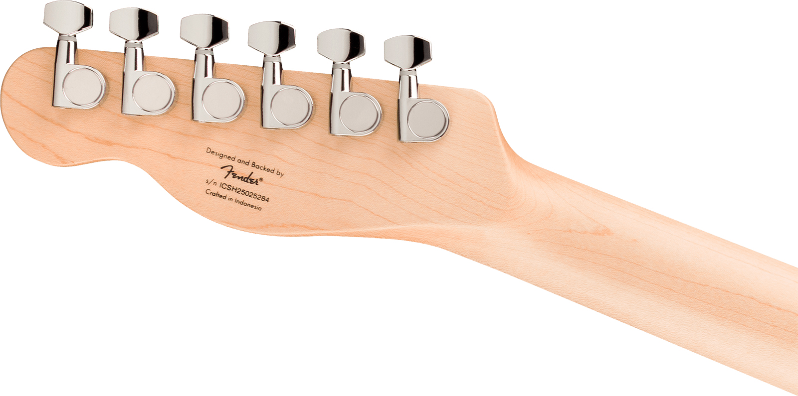 Squier Tele Sonic 2s Ht Lau - Canary Yellow - Televorm elektrische gitaar - Variation 2