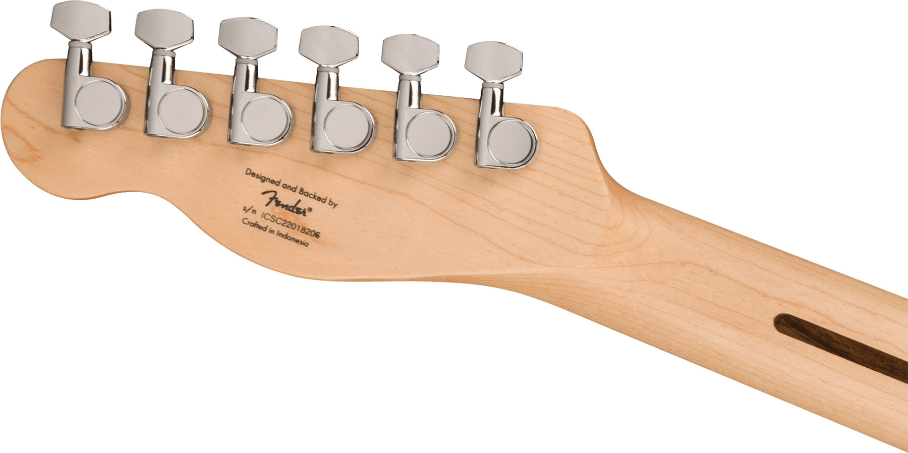 Squier Tele Sonic 2s Ht Lau - California Blue - Televorm elektrische gitaar - Variation 3