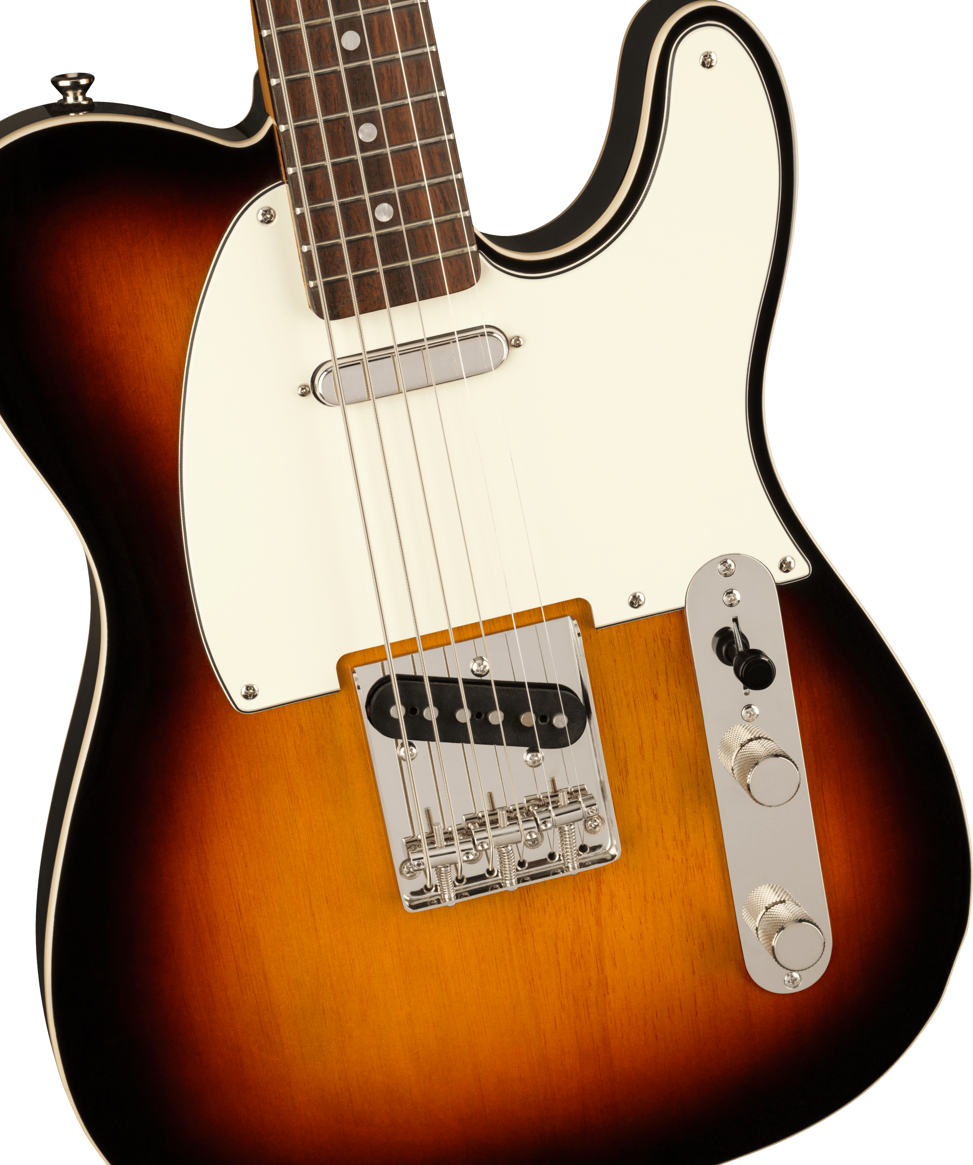 Squier Telecaster Classic Vibe Baritone Custom Ht Rw - 3-color Sunburst - Bariton elektrische gitaar - Variation 2