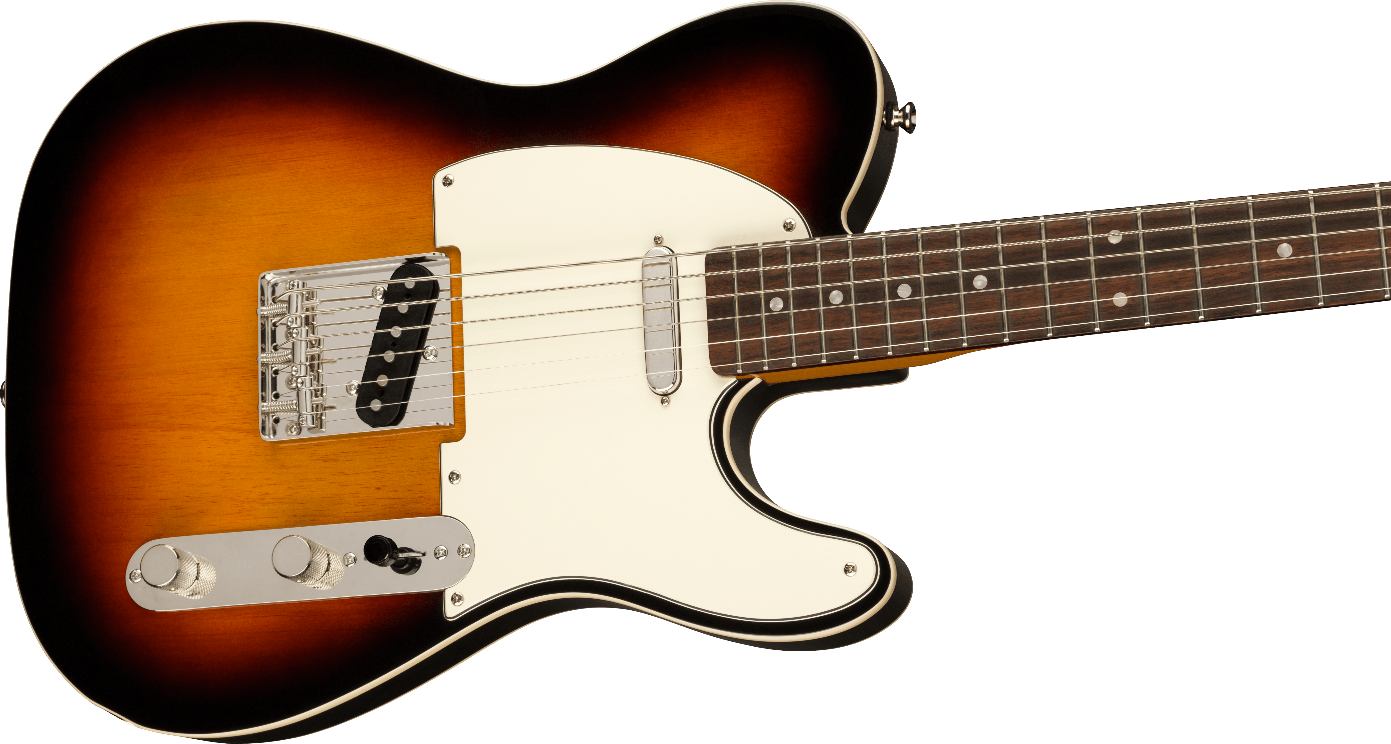 Squier Telecaster Classic Vibe Baritone Custom Ht Rw - 3-color Sunburst - Bariton elektrische gitaar - Variation 3