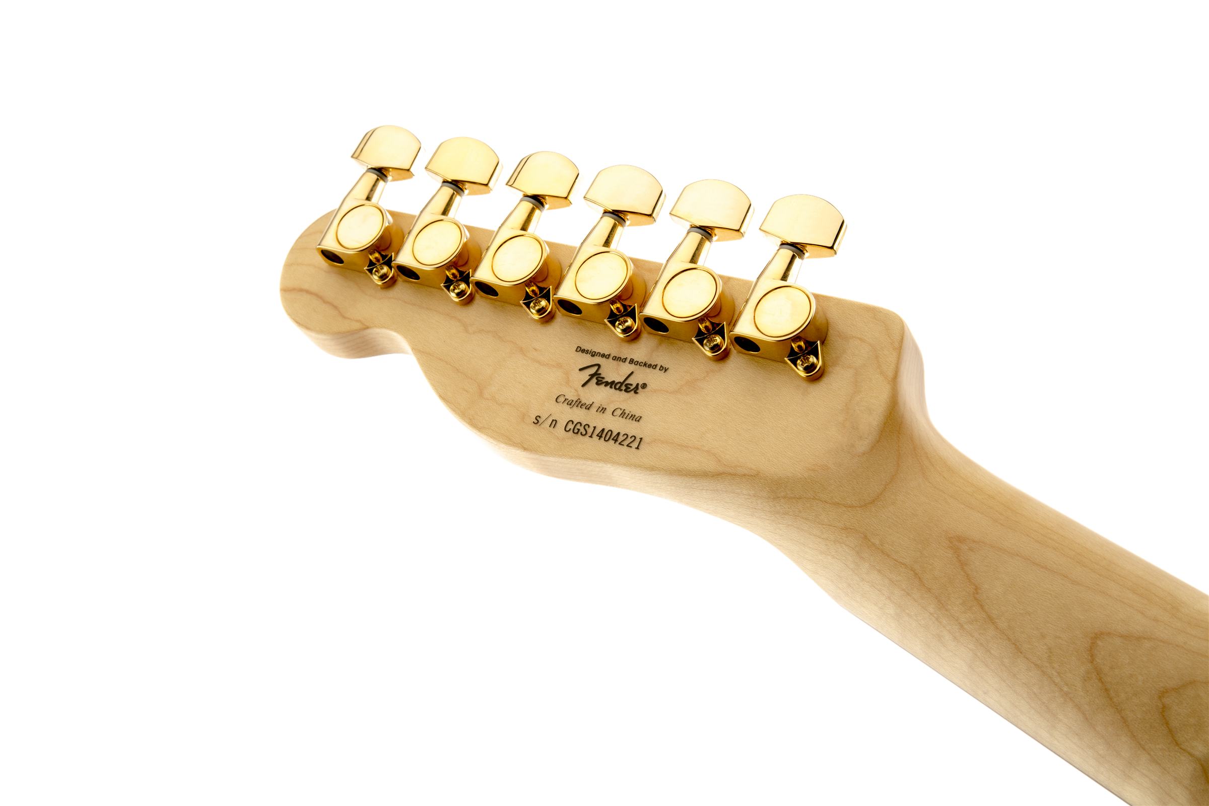 Squier Telecaster J5 (lau) - Frost Gold - Televorm elektrische gitaar - Variation 7