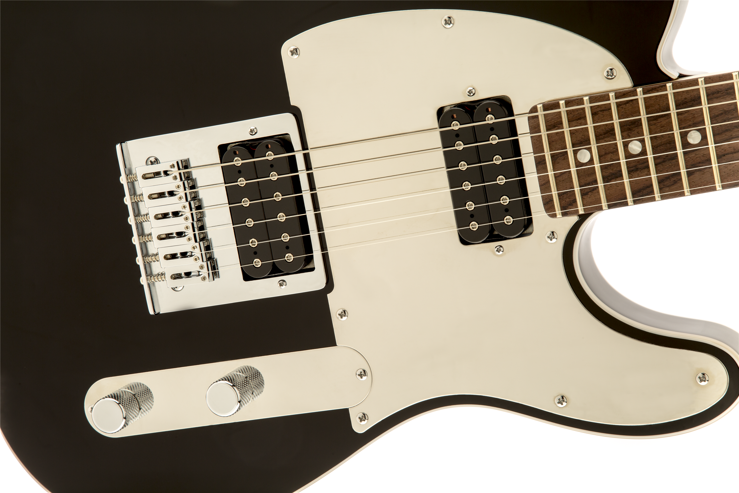 Squier Telecaster J5 (lau) - Black - Televorm elektrische gitaar - Variation 4