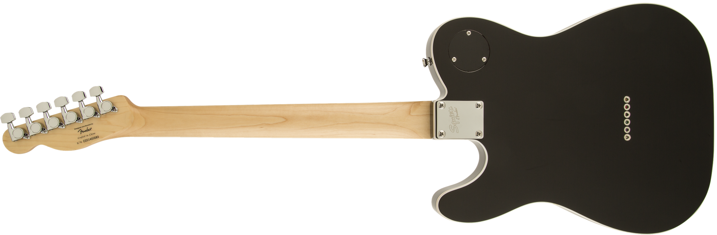 Squier Telecaster J5 (lau) - Black - Televorm elektrische gitaar - Variation 1