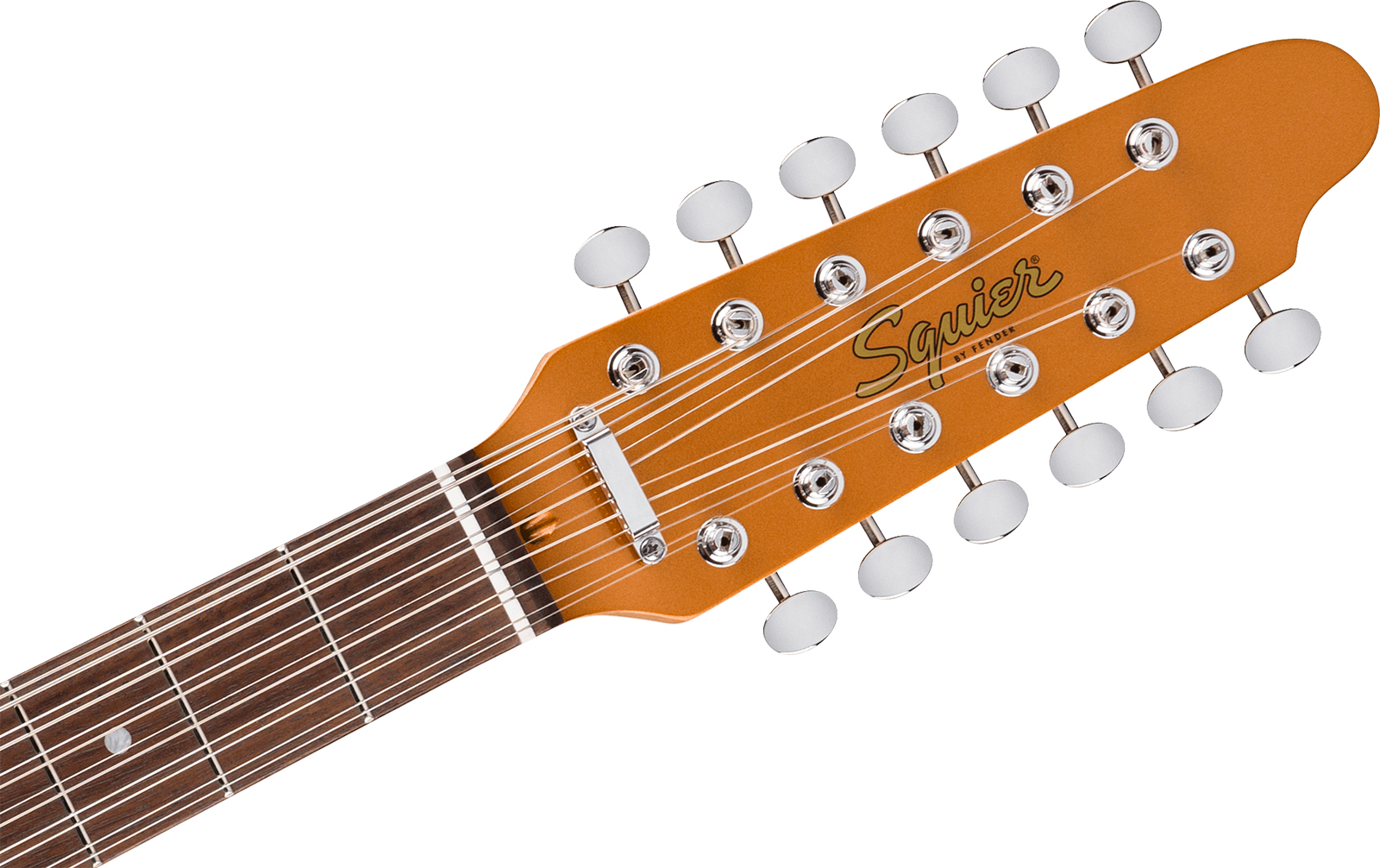Squier Troy Van Leeuwen Tele Xii Paranormal Ind Signature 12c 2s Ht Lau - Copper Age - Kenmerkende elektrische gitaar - Variation 3