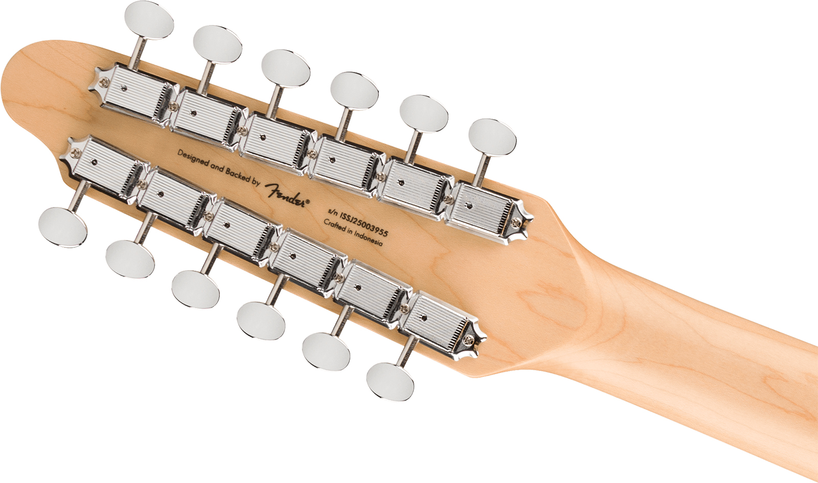 Squier Troy Van Leeuwen Tele Xii Paranormal Ind Signature 12c 2s Ht Lau - Copper Age - Kenmerkende elektrische gitaar - Variation 4