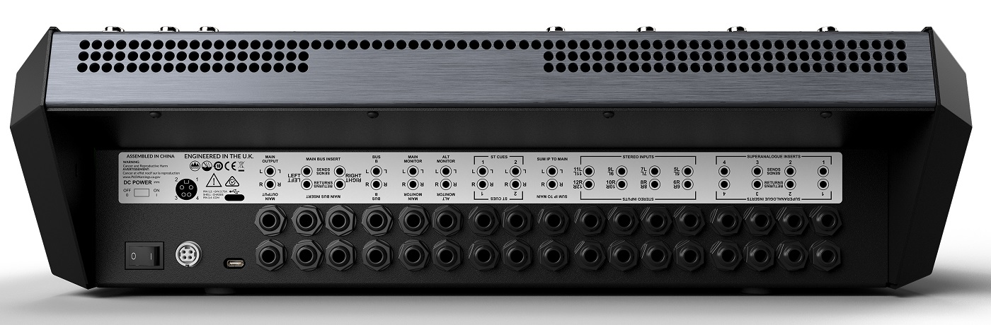 Ssl Big Six - Analoge Mengtafel - Variation 2