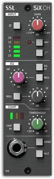 System 500 componenten Ssl SIX CHANNEL 500
