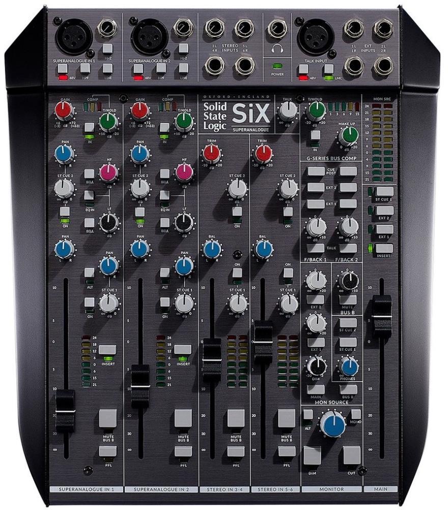 Analoge mengtafel Ssl SIX SUPER ANALOGUE