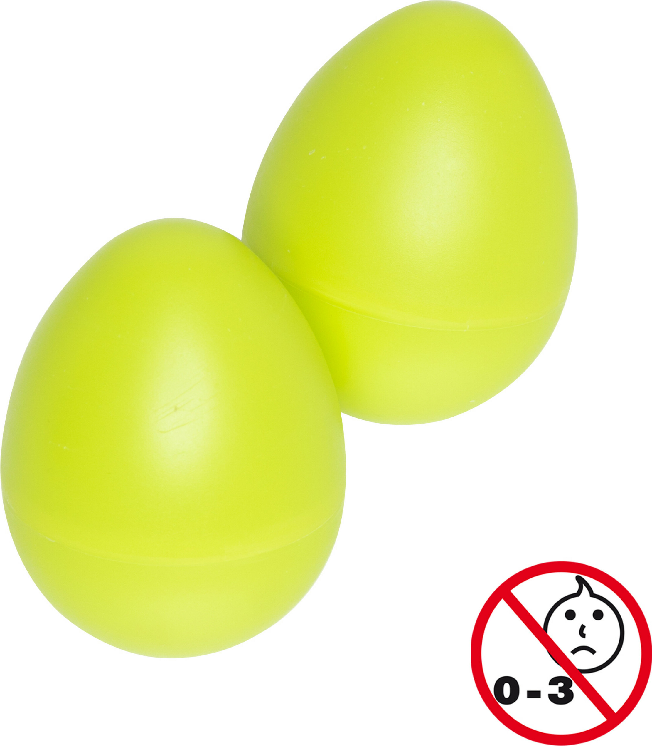 Stagg Egg-2 Gr Paire De Egg Shakers En Plastique Green - Percussie te schudden - Main picture