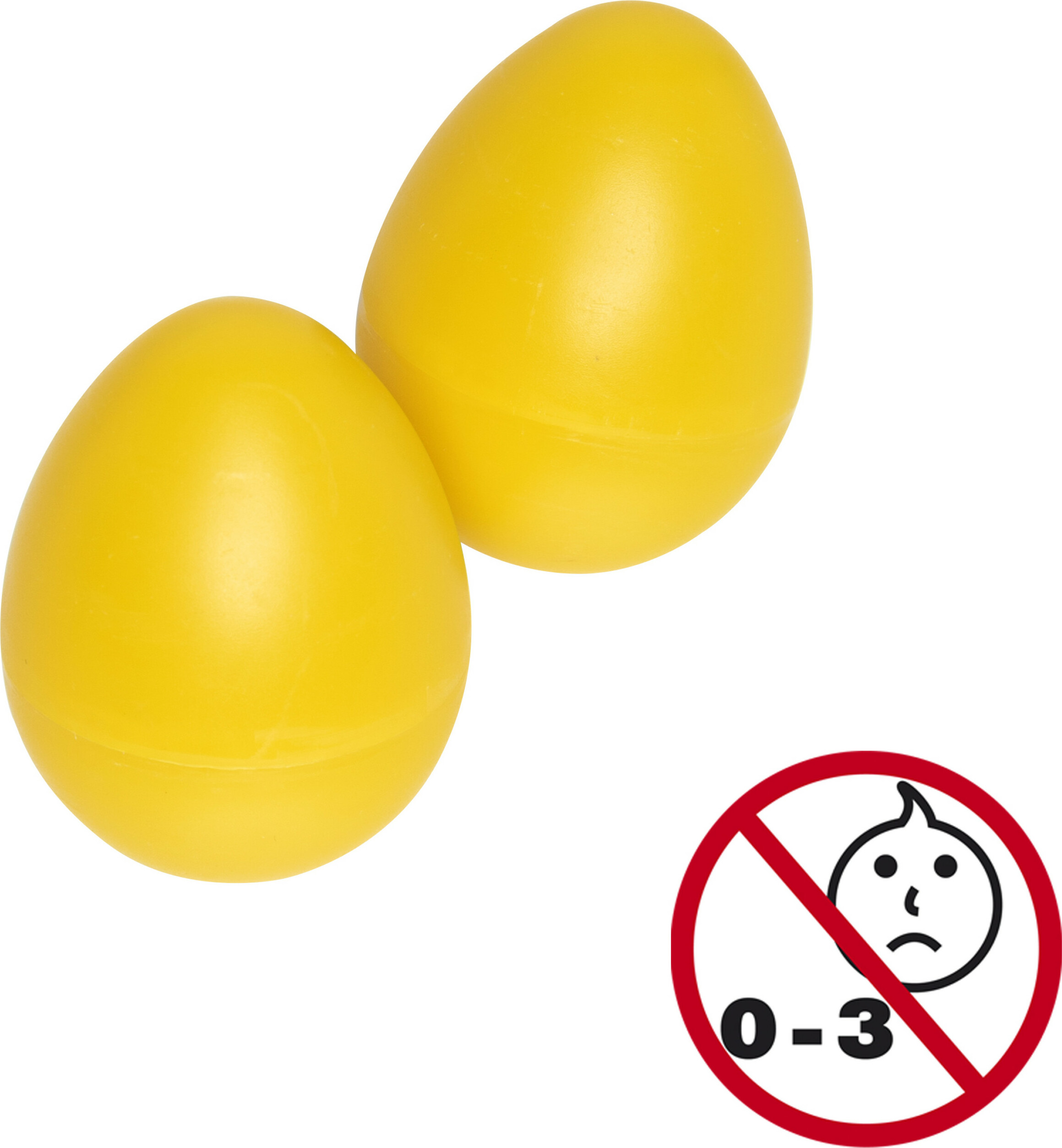 Stagg Egg-2 Yellow Lot De 2 Oeufs Shaker  Yellow - Percussie te schudden - Main picture