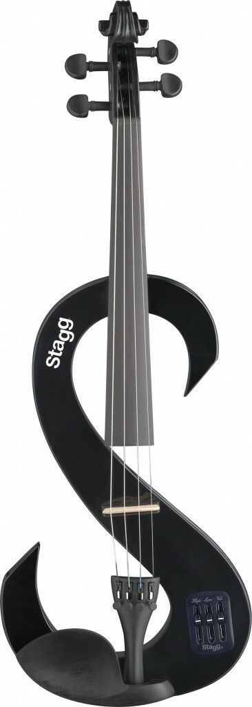 Stagg Evn 4/4 Bk - Elektrische viool - Main picture