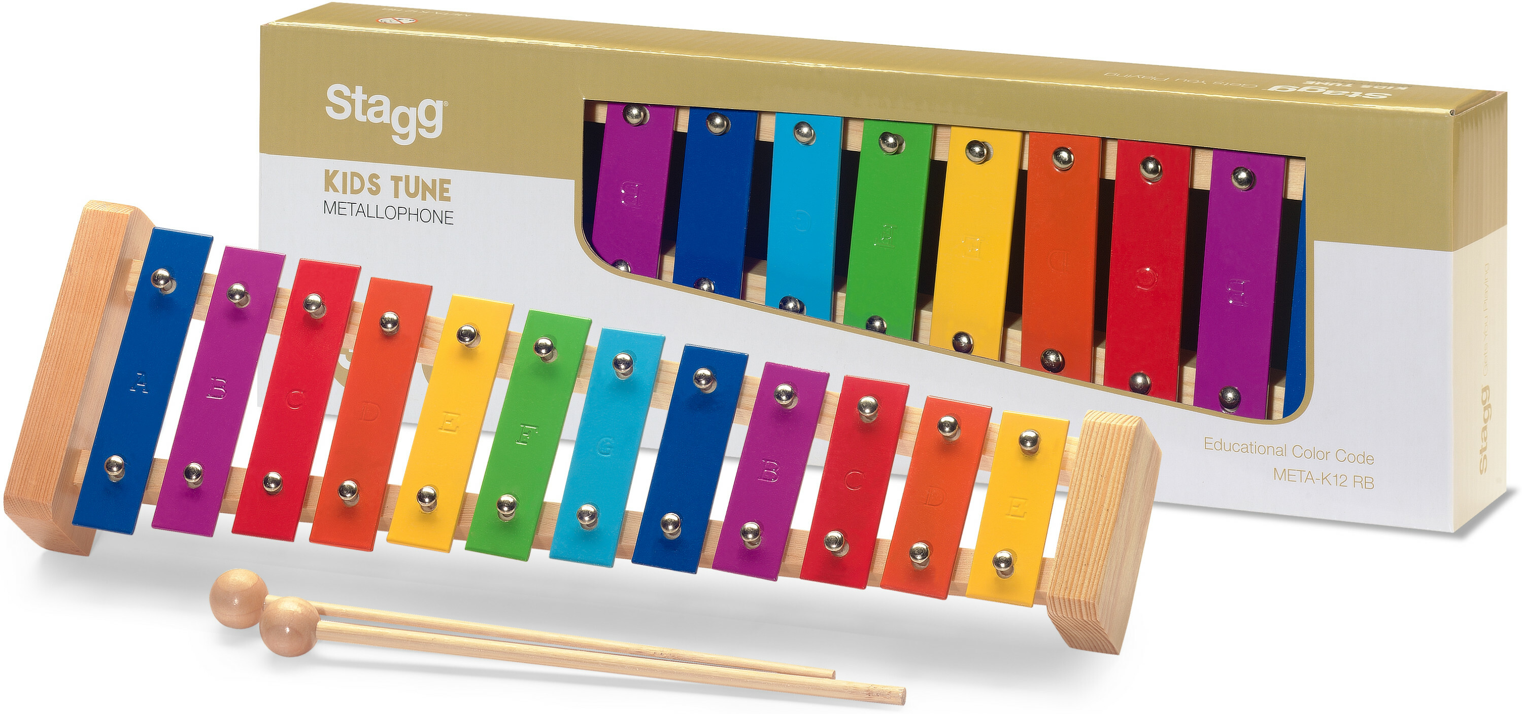 Stagg K12  Metallophone 12 Notes - Percussie te slaan - Main picture