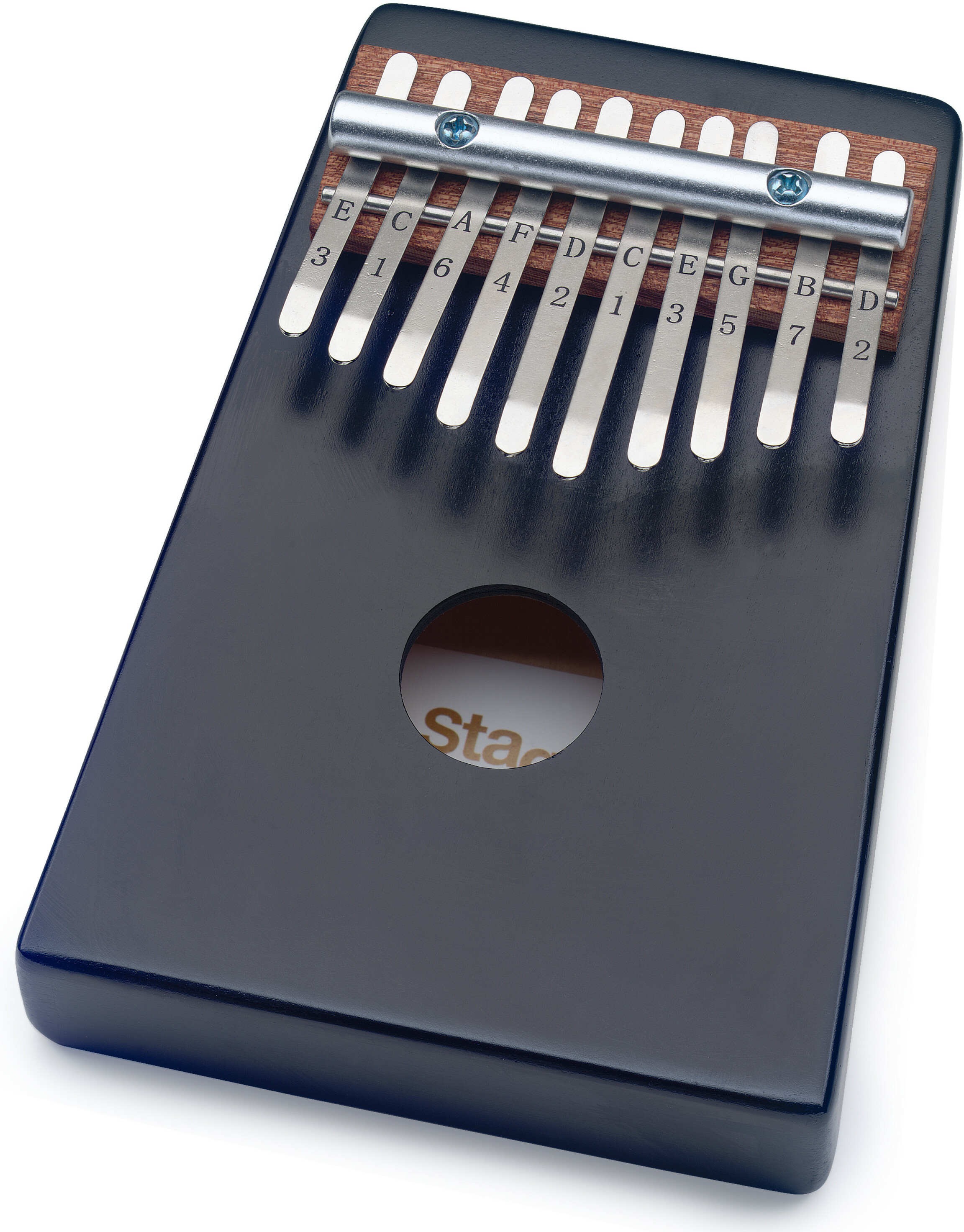 Stagg Kalimba Enfant 10 Notes Noir - Percussie te slaan - Main picture