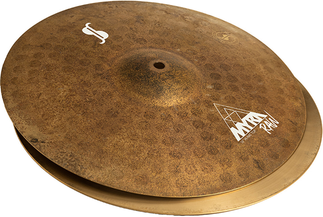 Stagg Myra Raw Rock Hi Hat - 14 Pouces - HiHat bekken - Main picture
