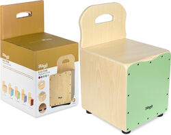 Percussie te slaan Stagg EasyGo Cajon enfant Vert