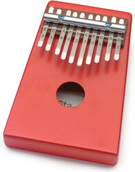 Percussie te slaan Stagg Kalimba enfant 10 notes Rouge