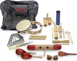 Percussie set voor kinderen Stagg Kit de percussion Junior CPJ-05 + sac