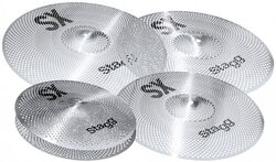 Bekkens set Stagg SX LOW VOLUME PACK CYMBALES