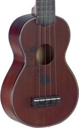 Ukulele Stagg US20 Flower - Acajou