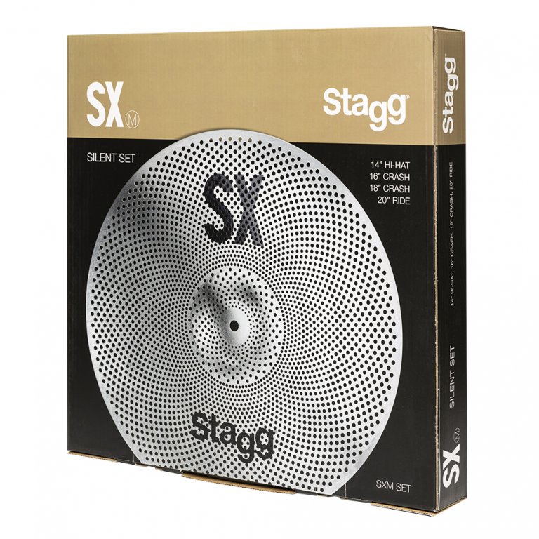Stagg Sx Low Volume Pack Cymbales - Bekkens set - Variation 2