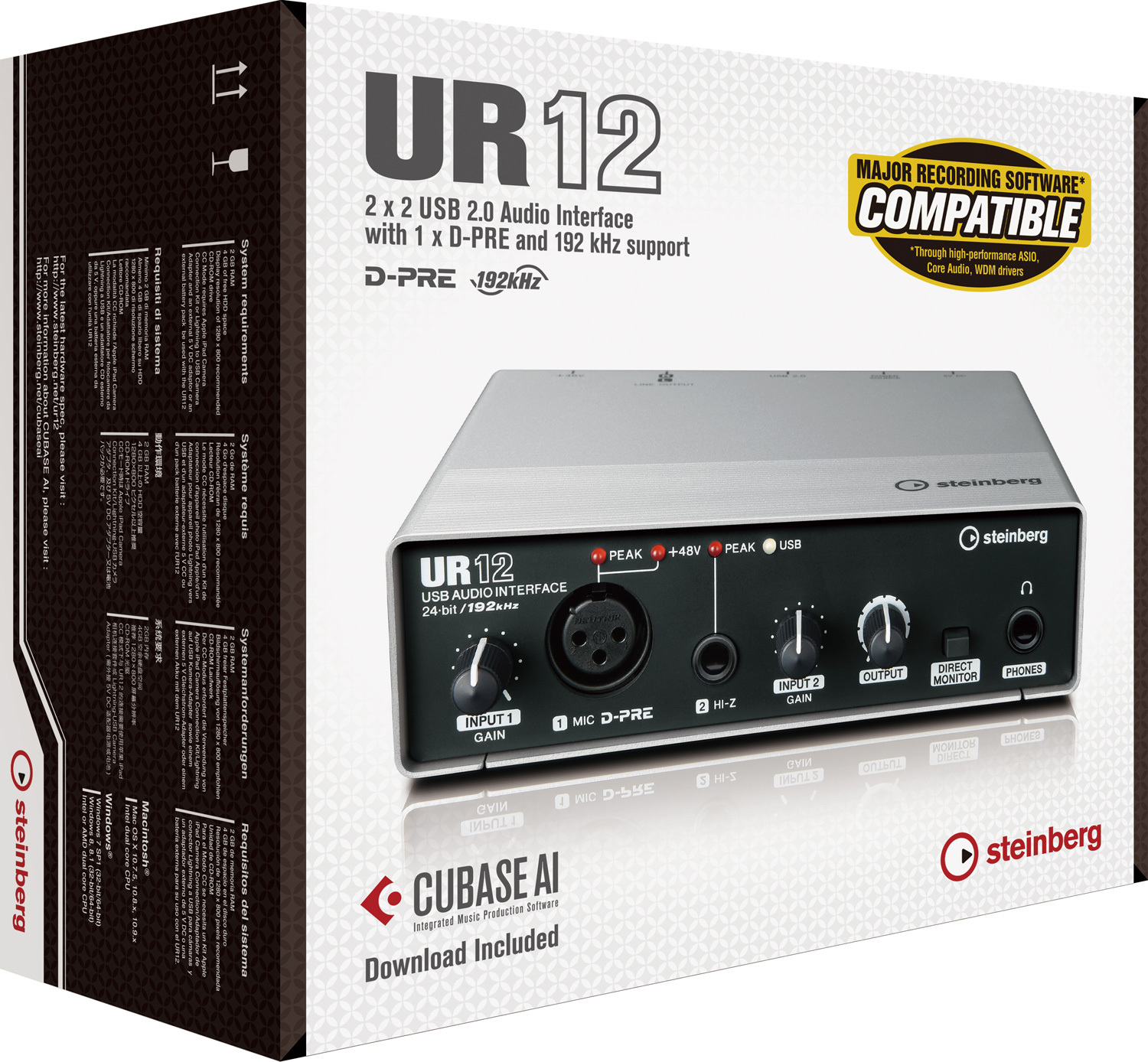 Steinberg Ur12 Usb - USB audio-interface - Main picture