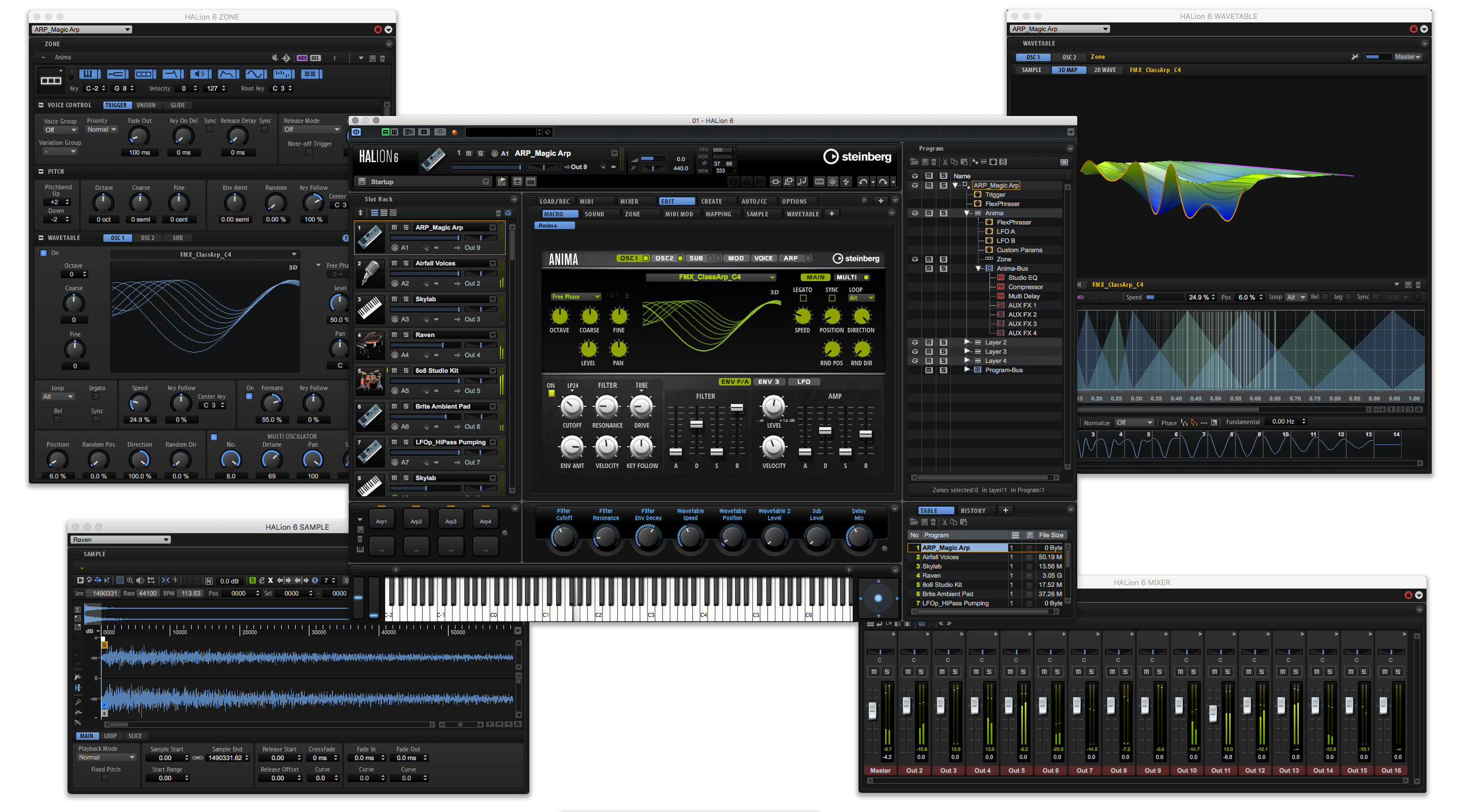 Steinberg Halion 6 - Sequencer software - Variation 1