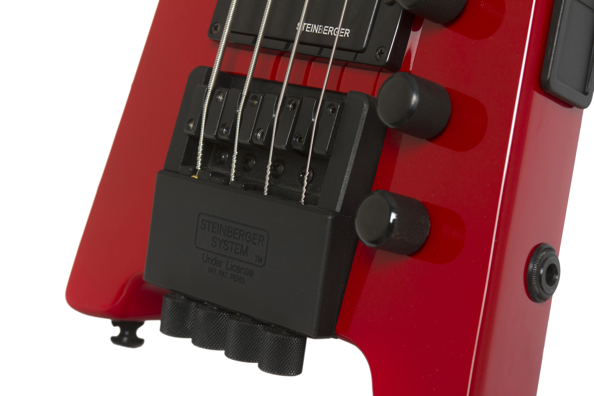 Steinberger Xt-2 Standard Bass Rw +housse - Hot Rod Red - Elektrische reisbas - Variation 1