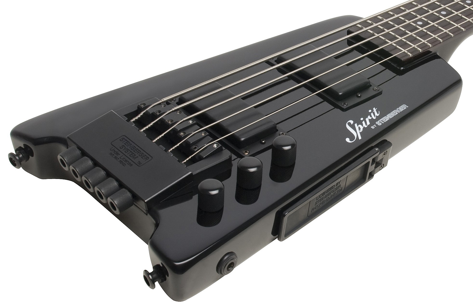 Steinberger Xt-25 Standard Bass Outfit 5c Rw +housse - Black - Elektrische reisbas - Variation 3