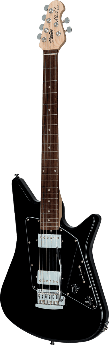 Sterling By Musicman Albert Lee Al40 - Black - Elektrische gitaar in Str-vorm - Variation 2
