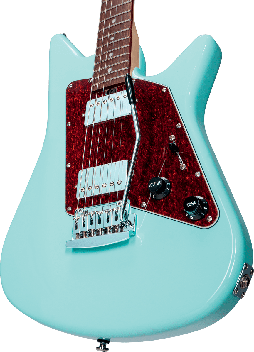 Sterling By Musicman Albert Lee Al40 - Daphne Blue - Kenmerkende elektrische gitaar - Variation 1