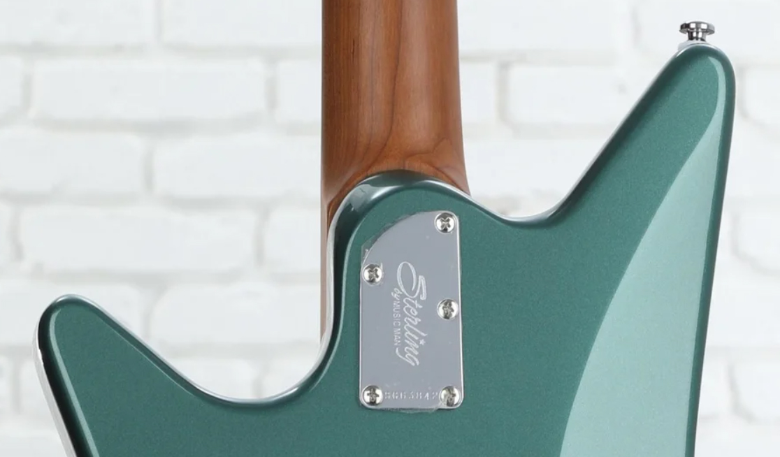 Sterling By Musicman Albert Lee P90 Al40p Signature 2p90 Trem Rw - Sherwood Green - Kenmerkende elektrische gitaar - Variation 3