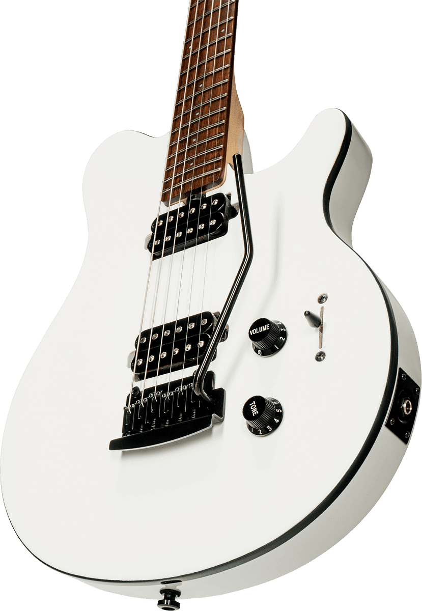 Sterling By Musicman Axis Ax3s Hh Trem Jat - White - Enkel gesneden elektrische gitaar - Variation 3