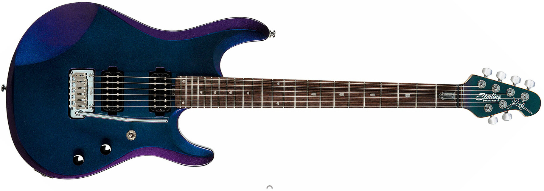 Sterling By Musicman John Petrucci Jp60 Signature Hh Trem Rw - Mystic Dream - Elektrische gitaar in Str-vorm - Main picture
