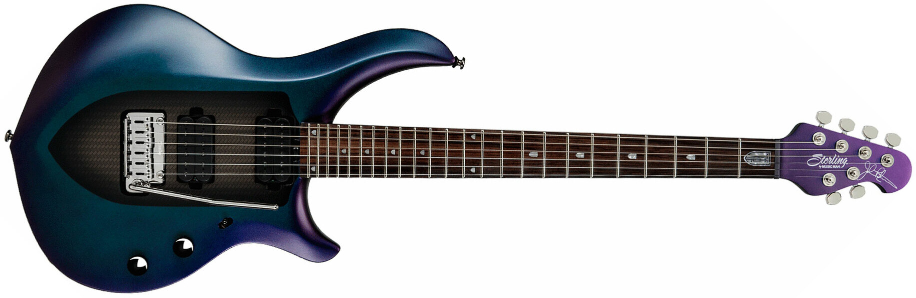 Sterling By Musicman John Petrucci Majesty Maj100 Signature Hh Trem Rw - Arctic Dream - Elektrische gitaar in Str-vorm - Main picture