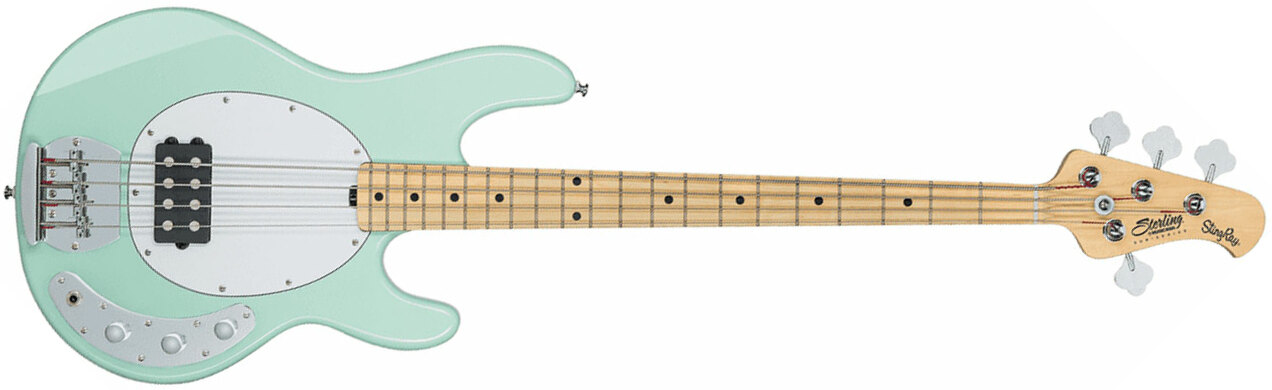 Sterling By Musicman Sub Ray4 (mn) - Mint Green - Solid body elektrische bas - Main picture