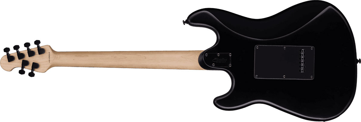 Sterling By Musicman Cutlass Ct30 Hss Trem Lau - Stealth Black - Elektrische gitaar in Str-vorm - Variation 1