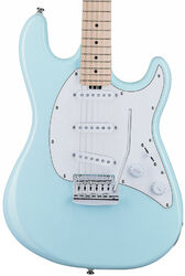 Elektrische gitaar in str-vorm Sterling by musicman Cutlass CT30SSS - Daphne blue