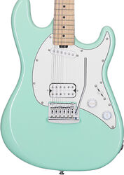 Elektrische reisgitaar Sterling by musicman Cutlass Short Scale CT30SSHS - Mint green