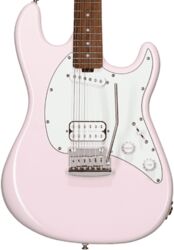 Elektrische gitaar in strat vorm Sterling by musicman Cutlass Short Scale CT30SSHS - shell pink